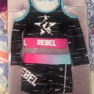 Rebel Athletic Set-WORN ONCE!!